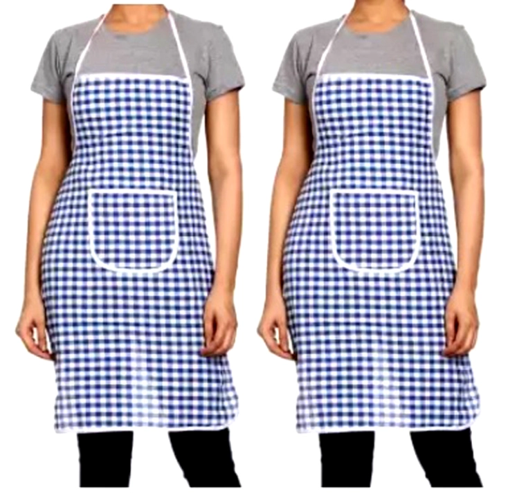 Bule kitchen apron uploaded by business on 5/23/2023