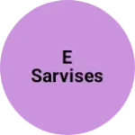 Business logo of E sarvises