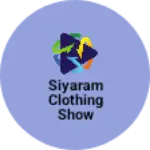 Business logo of Siyaram clothing show room