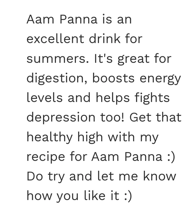 Aam panna premix powder   uploaded by Ratanshreenaturals on 5/23/2023