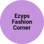 Business logo of Ezyps fashion corner