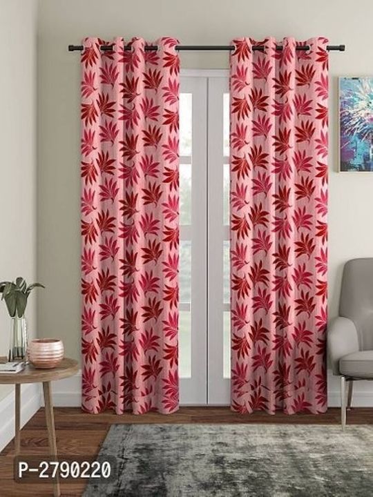 FASH HOME ATTRACTIVE POLYESTER EYELET FITTING DOOR CURTAINS PACK OF 2 uploaded by SN creations on 3/11/2021