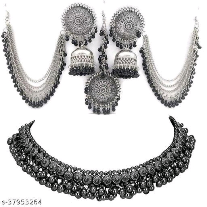 Oxidised jwellery sets uploaded by Kayra fashion on 5/23/2023