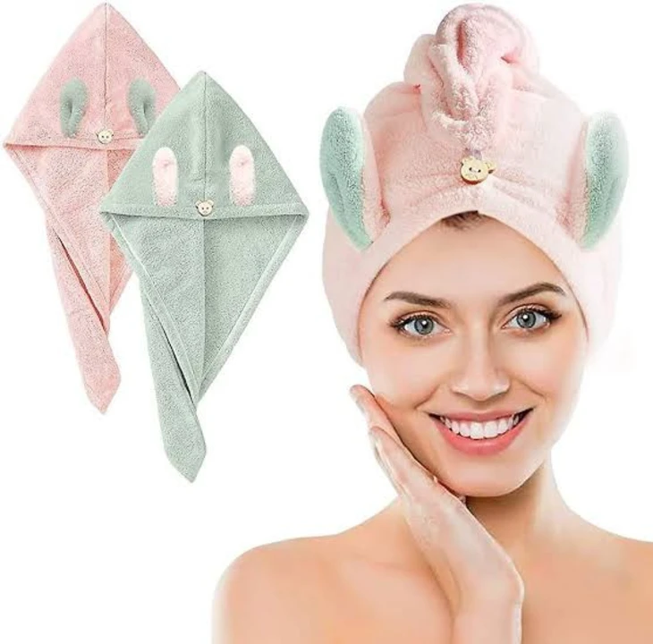 Bunny hair Towels uploaded by business on 5/23/2023