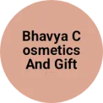 Business logo of Bhavya Cosmetics and Gift Gallery