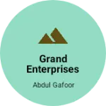 Business logo of Grand enterprises