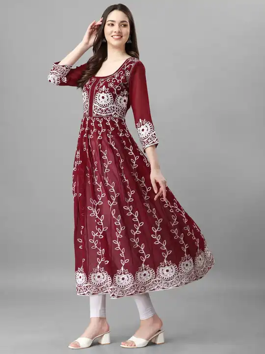 Post image Fabric: Georgette

Work Embroidery

Size S(36) M(38) L(40),
XL(42) XXL(44) 

Length: 48 Inch

color: Only 4

Georgette Midi Dress for Women with Full Embroidery Work

Description: Make a statement with our georgette midi dress for women featuring full embroidery work. The elegant and intricate design is perfect for any special occasion, from weddings to formal events.

Bullet Points:

Made from high-quality

Full embroidery work adds a

georgette fabric for a luxurious feel touch of elegance and sophistication Midi length is perfect for formal events Flattering fit for all body embroidery work, Midi dress.

types

Tags: Women's fashion, Georgette fabric, Full