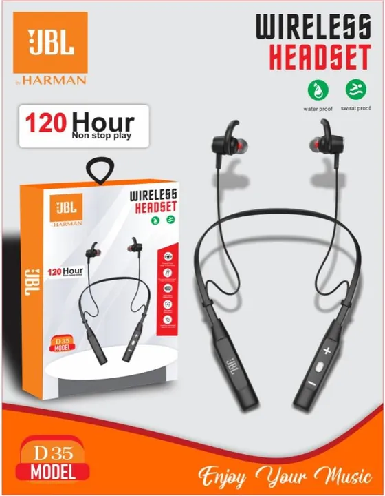 JBL 120 hour battery backup neckband  uploaded by Nillkanth mobile accessories on 5/31/2024