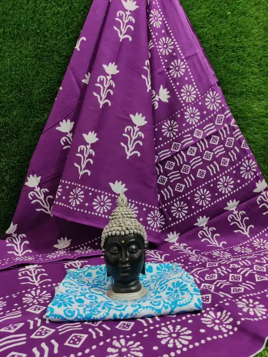 Cotton saree  uploaded by Bhagwati textile on 5/23/2023