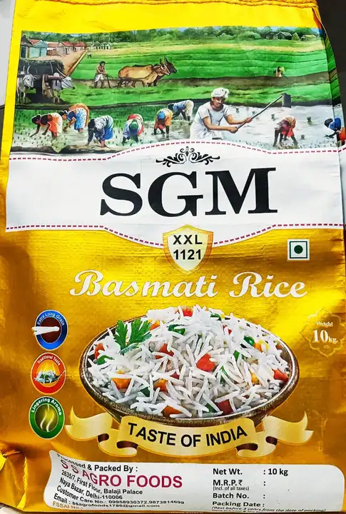XXL 1121 BASMATI RICE  uploaded by S S AGRO FOODS on 5/23/2023
