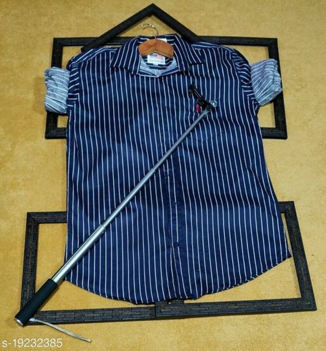 Post image Stylish Designer Men Shirts
Fabric: Cotton
Sleeve Length: Long Sleeves
Pattern: Striped
Multipack: 1
Sizes:
XL (Chest Size: 42 in, Length Size: 30.5 in) 
L (Chest Size: 40 in, Length Size: 29.5 in) 
M (Chest Size: 38 in, Length Size: 28.5 in) 
XXL (Chest Size: 44 in, Length Size: 31.5 in) 

Country of Origin: India
Details massage on whatup 8459201905
Cod available
Price 500
