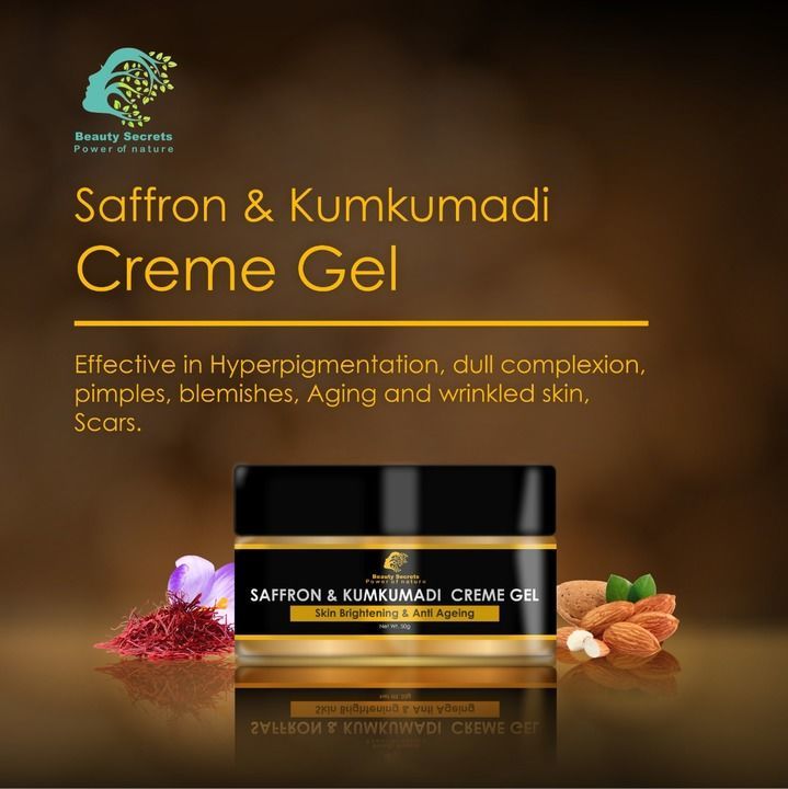 Saffron & Kumkumadi Creme Gel uploaded by Beauty Secrets on 3/11/2021