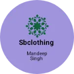 Business logo of SBclothing