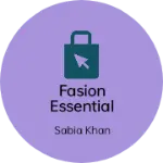 Business logo of fasion essential