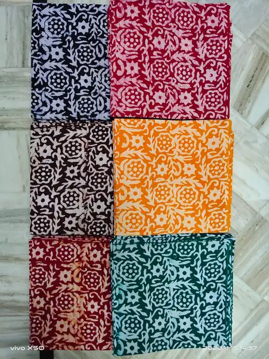 Post image Cotton fabric wax batik nighty