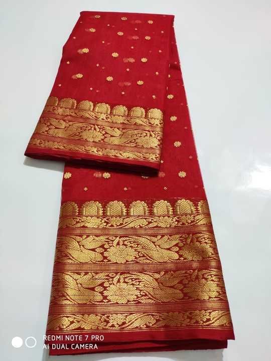 Chanderi saree uploaded by business on 3/11/2021