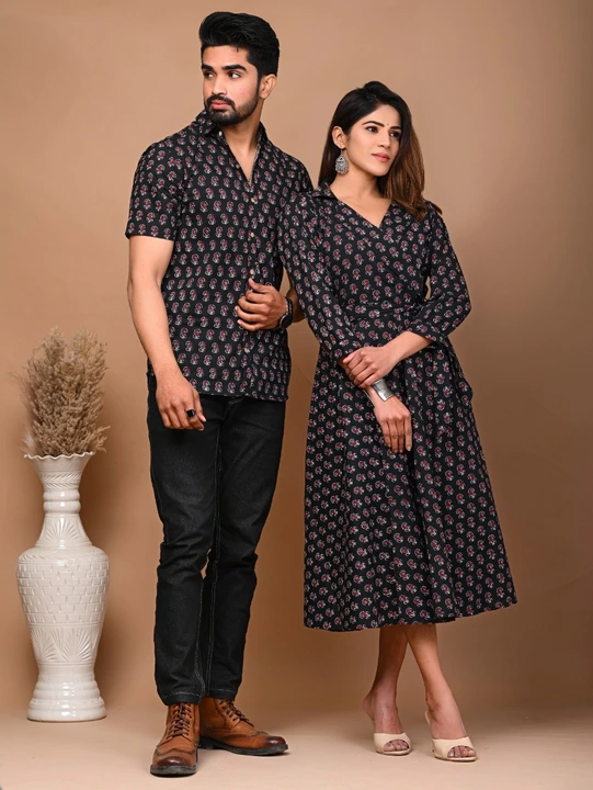 Couple dress , Mens shirt and women dress uploaded by Every Body on 5/23/2023