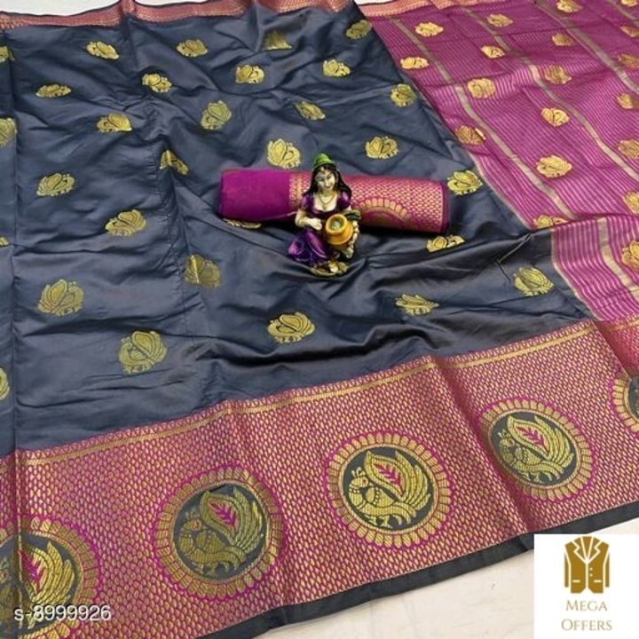 Kanjivaram silk Saare uploaded by Mega Offers on 3/11/2021