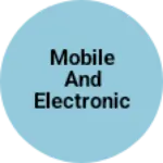 Business logo of Mobile and electronic senter