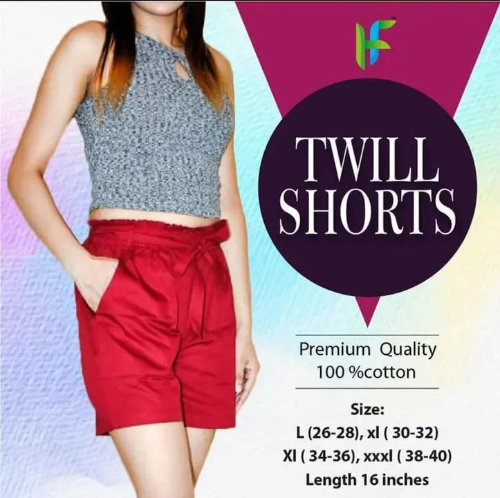 TWILL SHORTS uploaded by Rise earth india on 5/24/2023