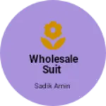 Business logo of Wholesale suit