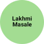 Business logo of Lakhmi masale