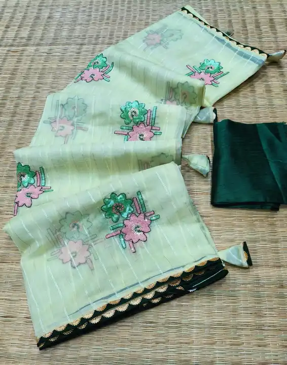 SAREE DETAILS *NEW COLLECTION IN WEAVING SEQUENCE & JARI WITH BOUTIQUE SEQUENCE WORK*
NOW PRESENT HA uploaded by Divya Fashion on 5/24/2023