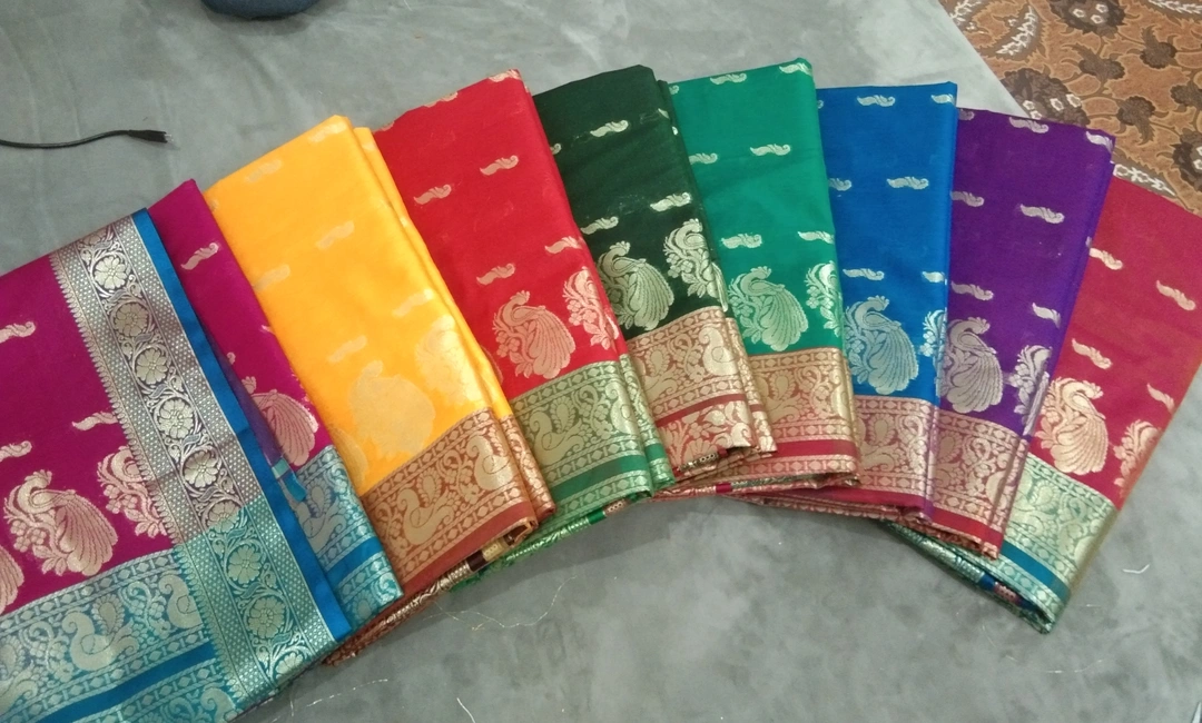 Acrylic silk uploaded by Silk saree manufacturing on 5/24/2023
