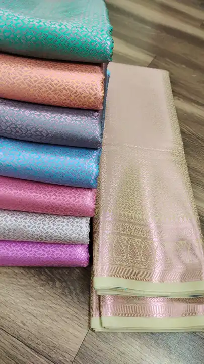 Saree pink zari silk uploaded by Shakila textile on 5/24/2023