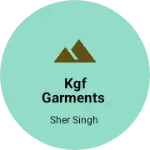 Business logo of KGF garments