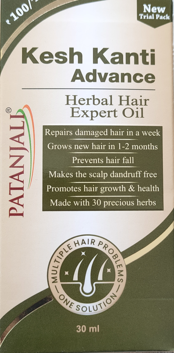 Patanjali Kesh Kanti Advance Expert Hair Oil 30 ml uploaded by business on 5/24/2023