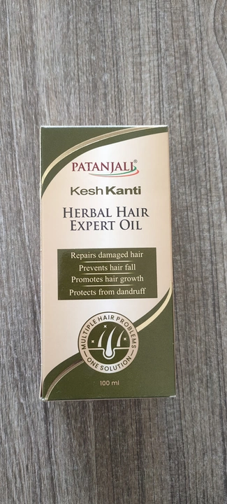 Patanjali Kesh Kanti Expert Hair Oil 100 ml  MRP 400 uploaded by Usha Industries on 5/24/2023