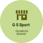 Business logo of G s sport