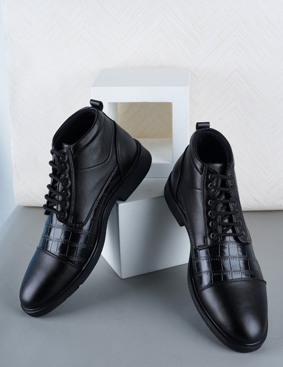 Men's laced Formals slip on leather Boots and shoes uploaded by Allen on 5/24/2023
