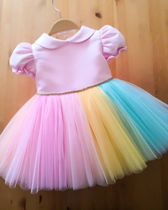 rainbow frock uploaded by sameera dressses on 5/24/2023