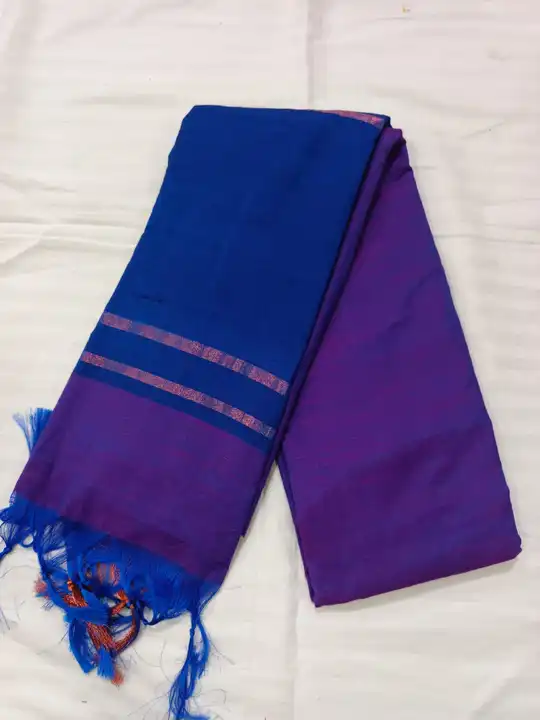 Soft Silk saree with blouse  uploaded by SHV Sh handloom on 5/28/2024