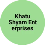 Business logo of Khatu shyam enterprises