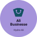 Business logo of Ali businesses