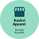 Business logo of Kashvi Apparel