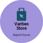 Business logo of Varities store