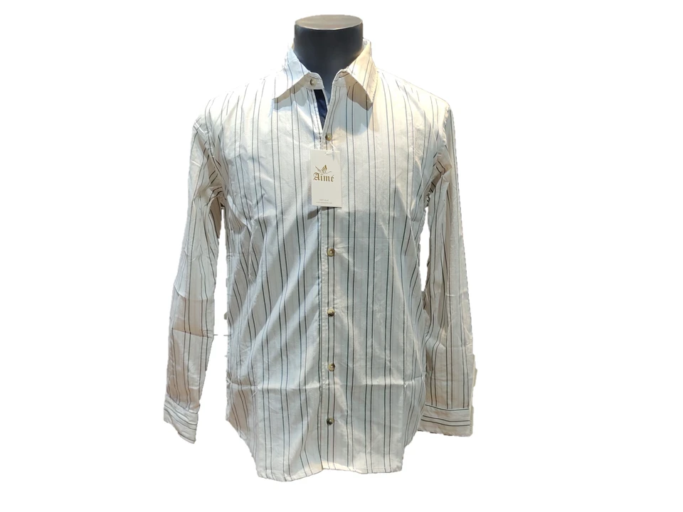 White stripes cotton shirt  uploaded by Aime Fashion on 5/24/2023