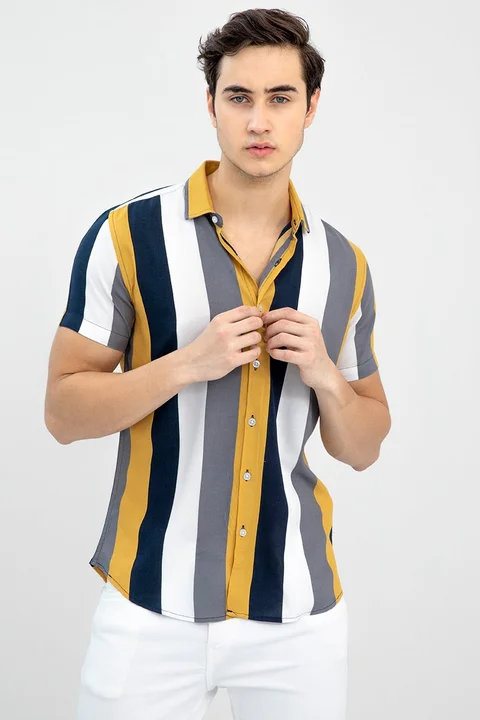 Young Stripe Casual shirt  uploaded by Young Trends on 5/24/2023