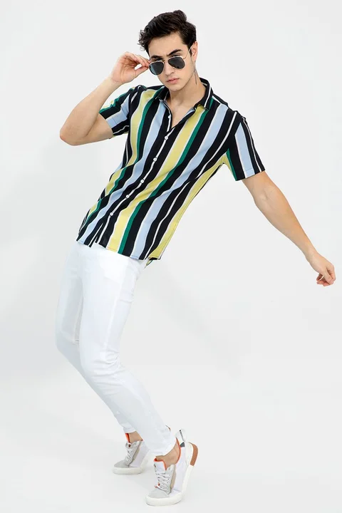 Young Stripe Casual shirt  uploaded by Young Trends on 5/24/2023
