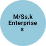 Business logo of M/SS.K enterprises