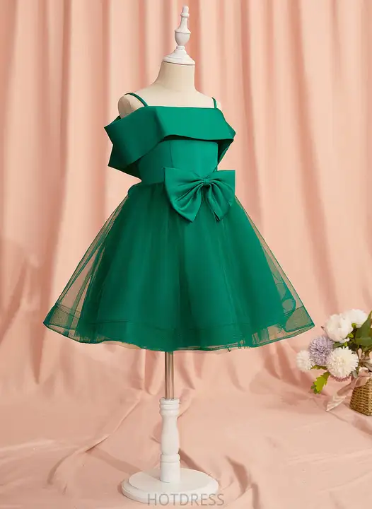 kids green net frock at best price uploaded by sameera dressses on 5/24/2023