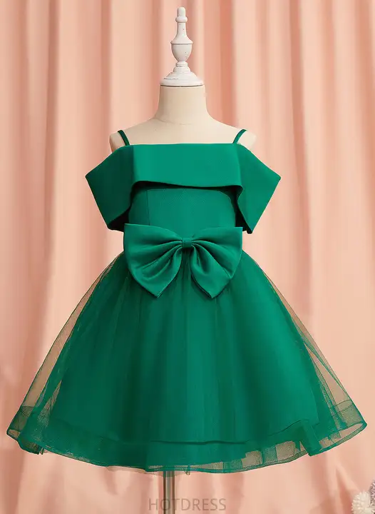 kids green net frock at best price uploaded by business on 5/24/2023