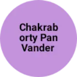 Business logo of Chakraborty pan vander