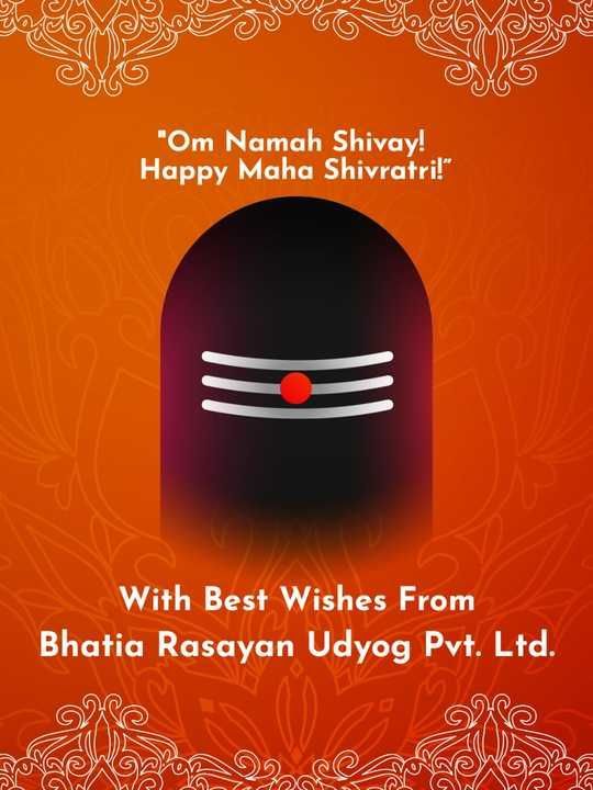Post image May all the difficulties in your life be banished by Lord Shiva. 
May the divine glory remind you of your capabilities and help you in attaining success. Happy Mahashivratri wishes to you.