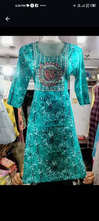 Fancy kurtis uploaded by Shaheen fashion point on 5/31/2024