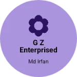 Business logo of G Z ENTERPRISES